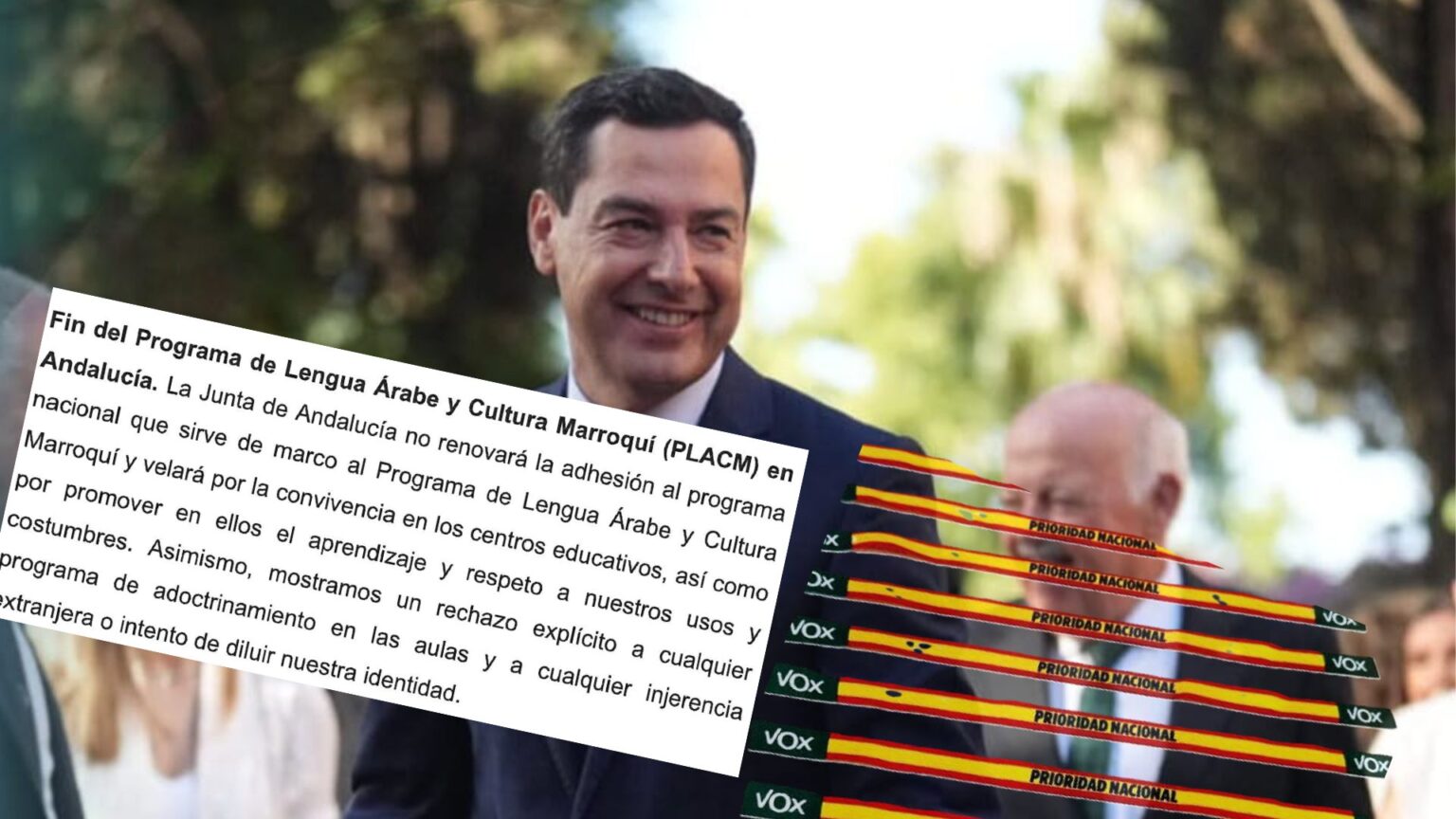 La prioritat nacional toca terra en l’educació andalusa